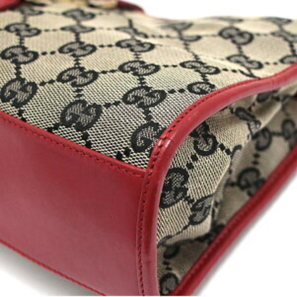 Gucci Jackie handbag GG red - Picture 4 of 6